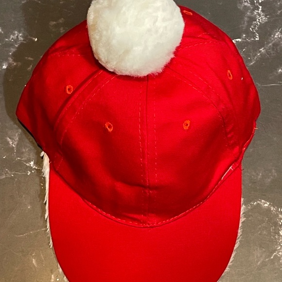 His & Hers Santa Baseball Caps - Picture 3 of 7